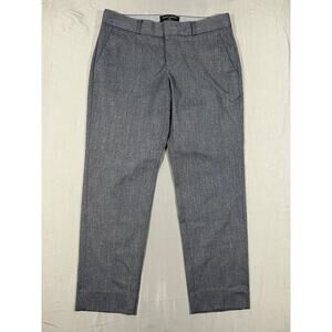 Banana Republic Avery Dress Pants Petite 0 Blue Career Stretch Womens